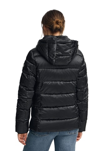 Gewatteerde Jas met Capuchon - Zwart