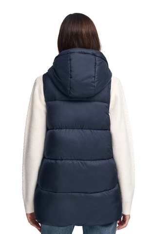 Bodywarmer - Blauw en wit