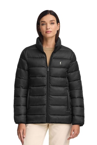 Gewatteerde Jas - Zwart