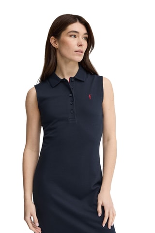 Polo-jurk - Marineblauw