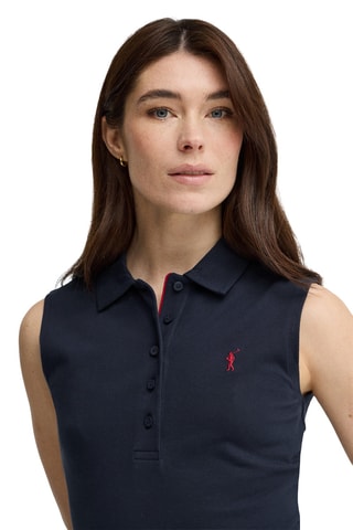 Polo-jurk - Marineblauw