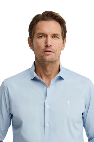 Chemise slim - Bleu clair