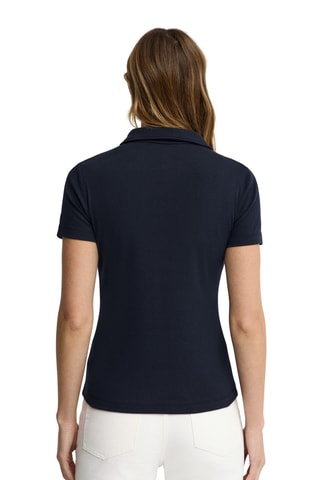 Polo slim - Bleu marine