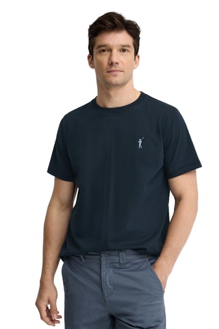 Camiseta regular fit - Azul marino