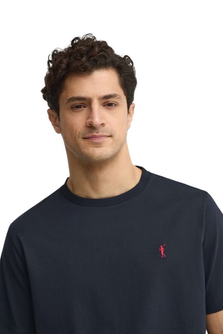 T-shirt Regular - Marineblauw