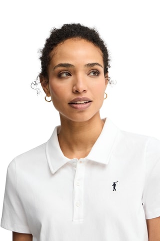 Polo regular - Blanc