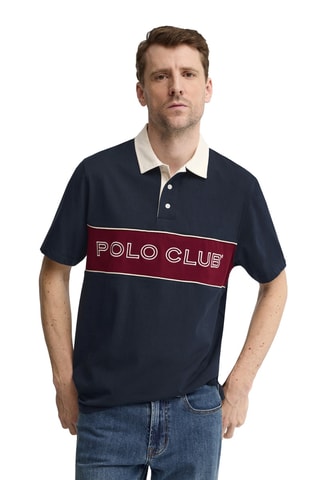 Overzied Polo - Marineblauw