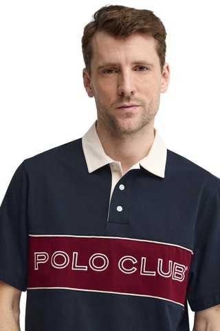 Overzied Polo - Marineblauw