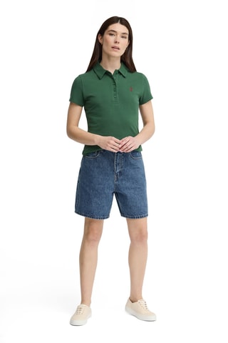 Polo slim - Vert foncé