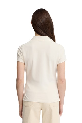 Polo slim - Écru
