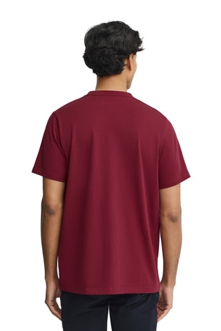 T-shirt Regular - Bordeauxrood