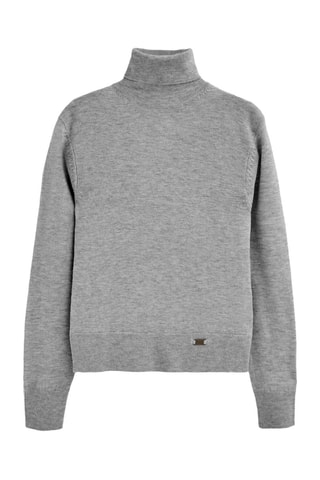 Pull en mérinos - Gris