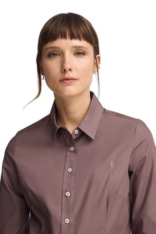 Blouse Slim Fit - Grijs