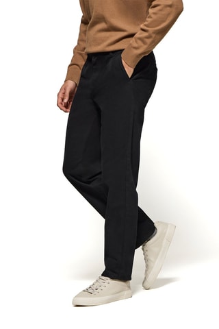 Chino regular fit - Zwart
