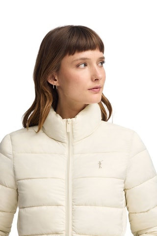 Gewatteerde Jas - Wit