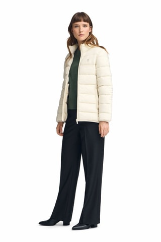 Gewatteerde Jas - Wit