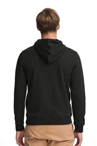 Sweater met Capuchon Slim Fit - Zwart