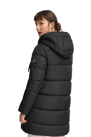 Dubbelzijdige Gewatteerde Jas - Beige en zwart