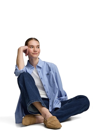 Nubuck Mocassins - Camel