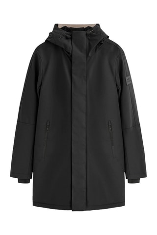 Parka à capuche - Noir