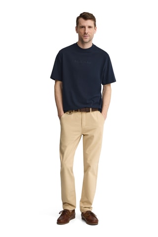 Oversized T-shirt - Marineblauw