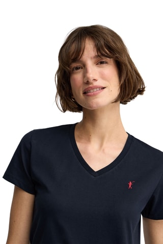 T-shirt Regular - Marineblauw