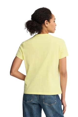 T-shirt Regular - Lichtgeel