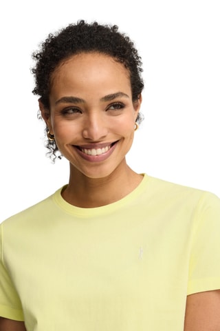 T-shirt Regular - Lichtgeel