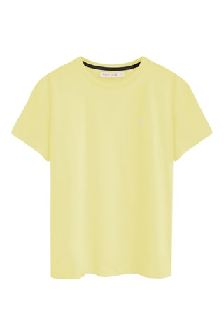 T-shirt Regular - Lichtgeel