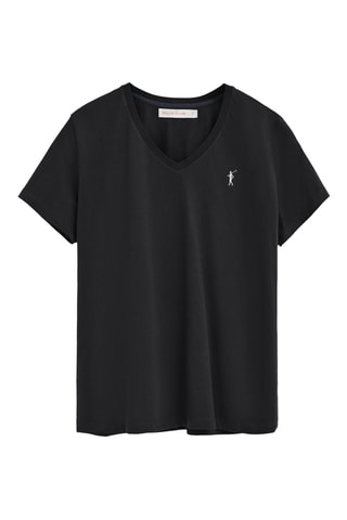 T-shirt Regular - Zwart