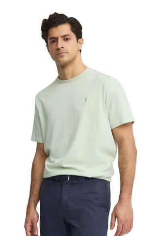 T-shirt Regular - Zeegroen