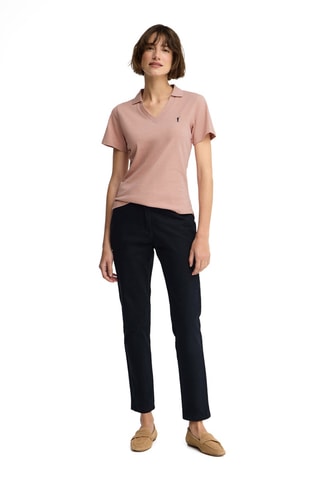 Polo slim - Rose clair