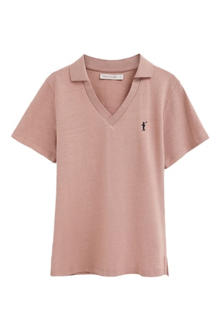 Polo slim - Rose clair