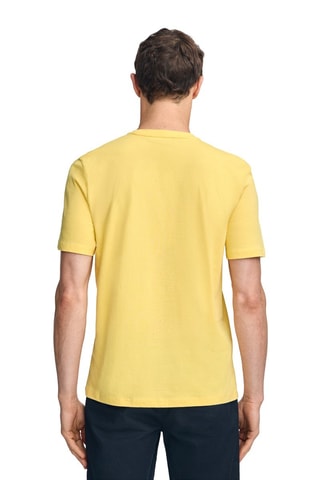 T-shirt Regular Fit - Geel