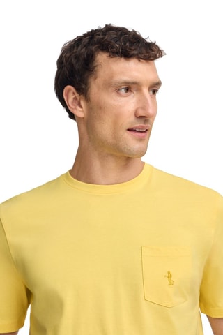T-shirt Regular Fit - Geel