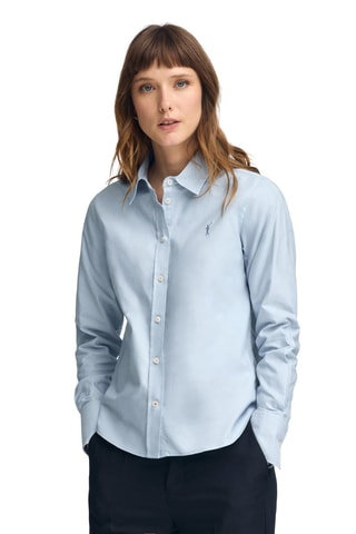 Blouse Regular Fit - Blauw