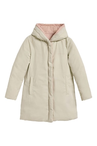 Gewatteerde Jas met Capuchon - Roze