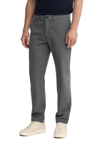 Pantalon regular - Gris