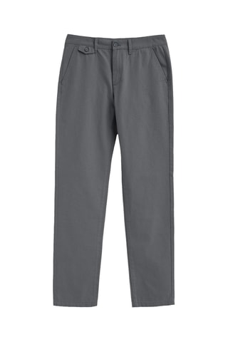 Pantalon regular - Gris