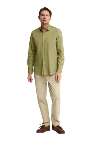 Chemise slim - Vert