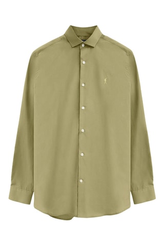 Chemise slim - Vert