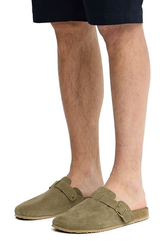 Sabots en nubuck - Beige