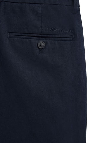 Linnen Broek Regular - Marineblauw