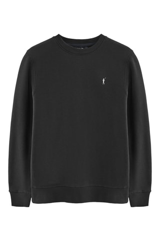 Sweater relaxed - Zwart