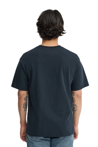 T-shirt Relaxed - Marineblauw