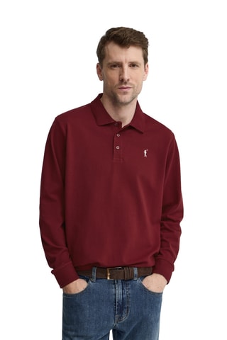 Polo Regular Fit - Bordeauxrood