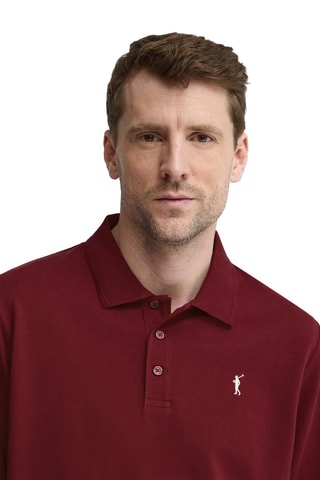 Polo Regular Fit - Bordeauxrood