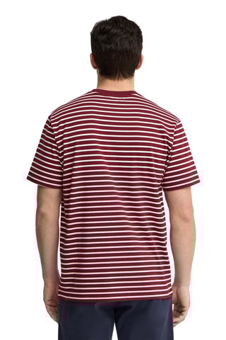 T-shirt Loose - Bordeauxrood