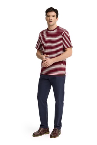 T-shirt Loose - Bordeauxrood