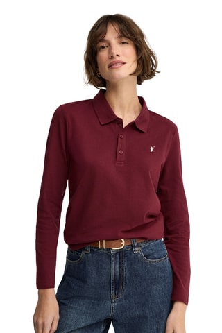 Polo regular - Bordeaux